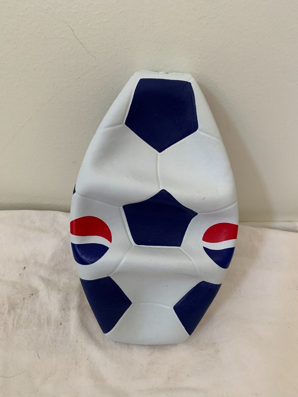 Pepsi Stuff Promotional Soccer Ball New Unused 4 to 6lbs Vintage 1990s